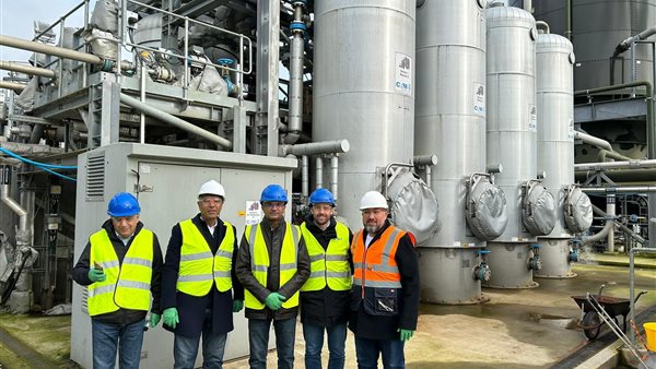 جانب من زيارة مسئولي