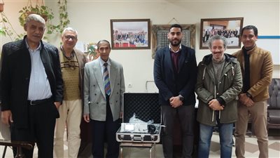 نقابة الأطباء تتبرع بجهاز مفتت الحصوات لمستشفى المسالك الجامعي بأسيوط