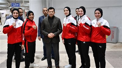 وزير الرياضة يشهد منافسات نهائي البطولة الإفريقية للمواي تاي