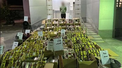 قبل شهر رمضان.. القبض على عامل بحوزته مليون و300 ألف لعبة نارية بالفيوم