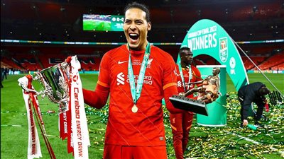 أول تعليق من فان دايك بعد تسجيله هدف الفوز بكأس الكاراباو