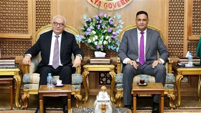 محافظ الدقهلية يستقبل وزير التعليم لمتابعة انتظام سير الفصل الدراسي الثاني 2024