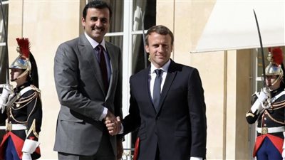 ماكرون يستقبل أمير قطر في باريس اليوم للتباحث حول الحرب على غزة