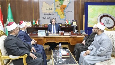 قبل رمضان.. محافظ المنوفية يستقبل وكيل الأوقاف الجديد: دوركم كبير في العمل الدعوي
