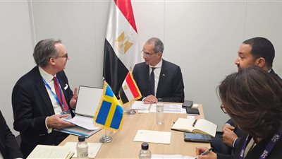 وزير الاتصالات يبحث التعاون في مجالات بناء القدرات الرقمية والأمن السيبراني مع السويد