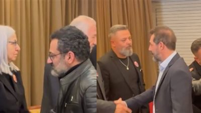 بدء عزاء الفنان فادي إبراهيم.. وهؤلاء أول الحضور| صور