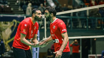 أحمد صلاح لاعب طائرة الأهلي: كأس السوبر المصري هديتنا للجماهير ‏