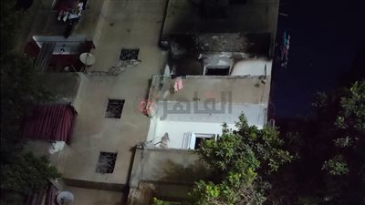 بعد مصرع 5 صغار| الصور الأولى من حريق أرض اللواء.. والتحريات: وصلة كهرباء عشوائية السبب| فيديو وصور 