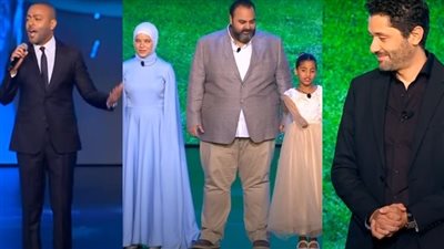 منهم تامر عاشور وشيكو وكريم محمود عبد العزيز.. نجوم الفن يشاركون في احتفالية قادرون باختلاف أمام الرئيس| صور