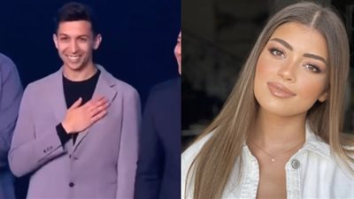 قدم الرؤية الفنية لحفل قادرون باختلاف.. ليلى زاهر تدعم خطيبها: هشام جمال كل سنة بيبهرنا بشغله