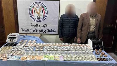بحوزتهم قطع أثرية وسبائك ذهب.. القبض على المتهمين بالإتجار في النقد الأجنبي بالبحيرة