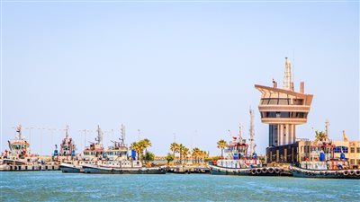 محملين بالسلع الغذائية.. ميناء دمياط يستقبل 11 سفينة تجارية و322 حاوية