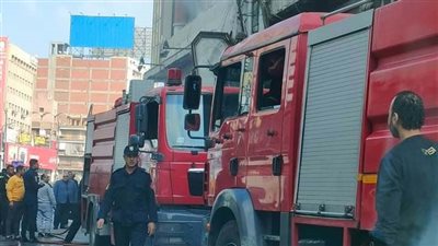 حريق هائل في محل أنتيكات بطنطا.. والحماية المدنية تسيطر عليه