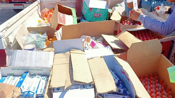 ضبط سكر وزيت مدعم