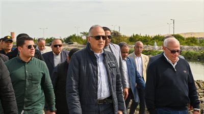 الري: اتخاذ الإجراءات القانونية تجاه مقاول ترعة بورسعيد لعدم التزامه بالبرنامج الزمني