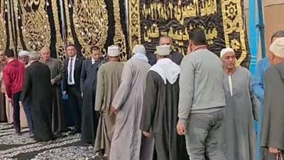 أهالي كفر الشيخ يتلقون العزاء في 8 من ضحايا حادث غرق معدية نكلا| بث مباشر