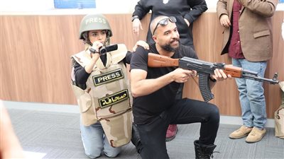 نقابة الصحفيين تدرب أعضاءها على تغطية النزاعات على جبهات الحرب | صور