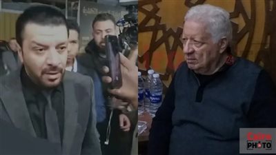 مرتضى منصور ومصطفى كامل يحضران عزاء حلمي بكر بمسجد الحامدية الشاذلية