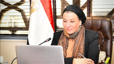 وزيرة البيئة تلتقي صحفيي الإعلام البيئي في مصر عبر الفيديو كونفراس