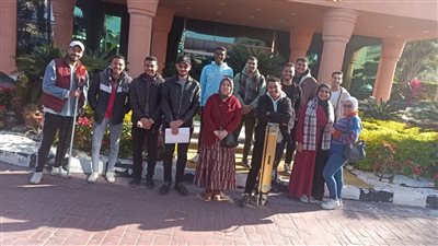 رئيس جامعة بني سويف: تدريب طلاب علوم الملاحة بميناء الإسكندرية البحري 