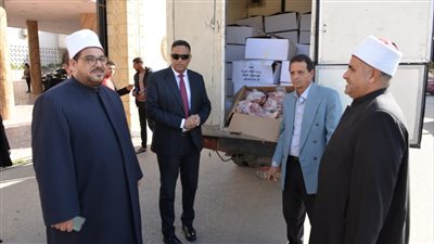 لتوزيعها على المستحقين قبل رمضان.. الدقهلية تتسلم 2 طن لحوم و100 ألف شنطة مواد غذائية