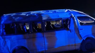 إصابة 6 أشخاص في حادث تصادم بالدقهلية