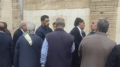 أهالي الباجور يشاركون في جنازة أرملة الراحل كمال الشاذلي بالمنوفية| بث مباشر