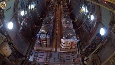 مصر تشارك في تحالف دولي لإسقاط المساعدات الإنسانية والمعونات الإغاثية على قطاع غزة