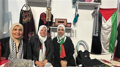 من القاهرة هنا غزة| منتجات فلسطين تزين معرض ديارنا لأول مرة.. وسيداتها: مقاومة ناعمة لإحياء تراثنا| صور 