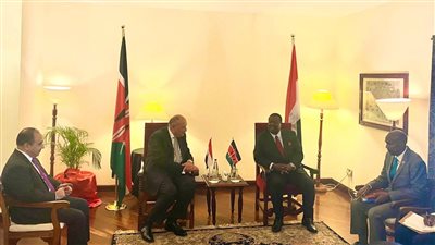 آفاق جديدة للتعاون الاقتصادي والاستثماري.. سامح شكري يلتقي رئيس وزراء ووزير خارجية كينيا