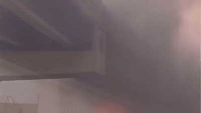 السيطرة على حريق محل في المطرية  