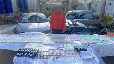 15 مليون قرص ولواصق مخدرة.. القبض على مروج للأدوية المهربة بالمنوفية 