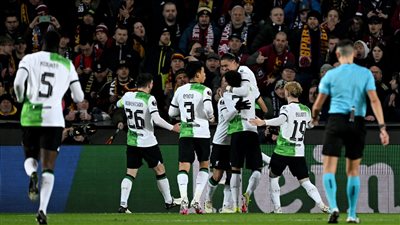 نتيجة مباراة ليفربول وسباراتا براجا في الدوري الأوروبي.. الريدز يتقدم بالشوط الأول