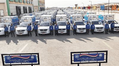 بنصف الثمن.. القوات المسلحة توزع كميات كبيرة من الحصص الغذائية بالمحافظات| صور