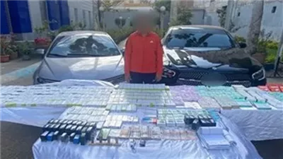 حبس المتهم بتهريب 15 مليون قرص عقاقير بالمنوفية على ذمة التحقيقات