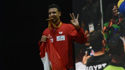 عمر عصر يكشف سر تفوق تنس الطاولة المصري في دورة الألعاب الإفريقية