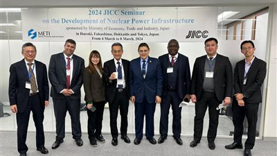 رئيس المحطات النووية المصرية: نتابع عن كثب تطورات البرنامج النووي في اليابان 