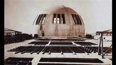 صورة نادرة من عام 1902 لـ قبة المتحف المصري بالتحرير 