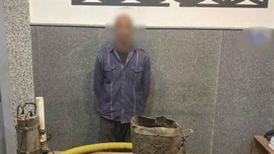 القبض على حداد بتهمة التنقيب غير المشروع عن الآثار بالمطرية 