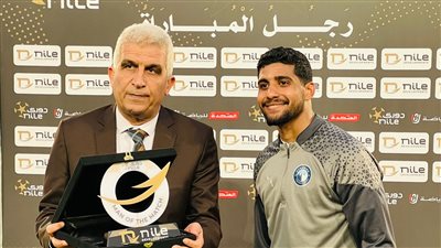 إبراهيم عادل أفضل لاعب في مباراة بيراميدز والداخلية بالدوري