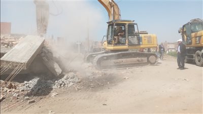 إزالة 44 حالة تعدٍ على أملاك دولة بمراكز أسيوط