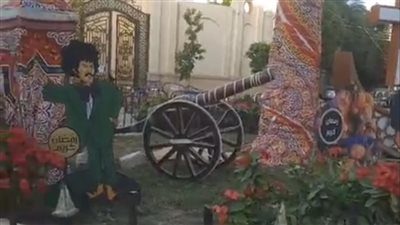 مدفع وفانوس.. كنيسة بالمنيا تزين الشارع بالمجسمات احتفالا برمضان| بث مباشر 