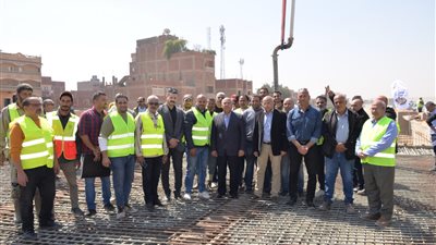 وزير النقل يتابع أعمال المرحلة الثانية من مشروع تطوير الطريق الدائري