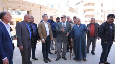 محافظ كفر الشيخ يتفقد أعمال ترميم مسجد أبو غنام الأثري ببيلا