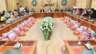 بقيمة مليون جنيه.. محافظ المنوفية يسلم مساعدات إنسانية لـ205 حالات للمرة الثانية في رمضان 