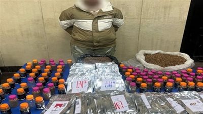 ضبط مالك شركة بحوزته 300 كيلو تبغ في الجمالية