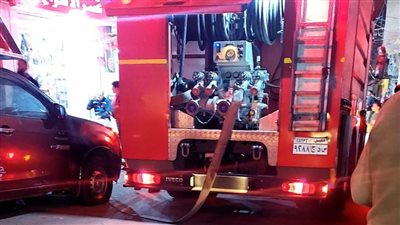 ندب الأدلة الجنائية لمعاينة حريق شقة سكنية في الإسكندرية 