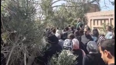 دفن حبيبة الشماع بمقابر العائلة بالوفاء والأمل 