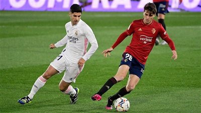 موعد مباراة ريال مدريد وأوساسونا في الدوري الإسباني والقنوات الناقلة بث مباشر
