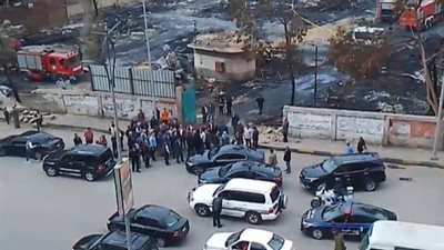 رئيس الوزراء يتفقد موقع حريق ستوديو الأهرام| بث مباشر 